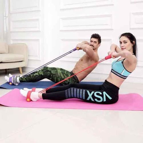 Dây kéo lưng , dây tập thể dục , tập gym , tập cơ bụng thông minh