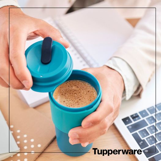 Ly nước Tupperware Coffee To Go 490ml