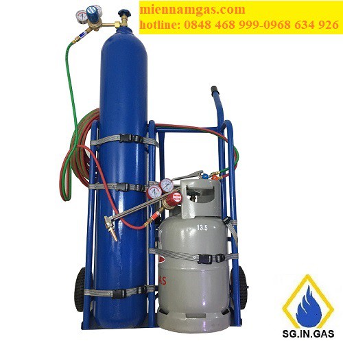 Bình gió 14 lít cho bộ hàn cắt gió đá