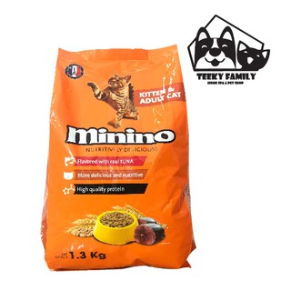 Thức Ăn Hạt Cho Mèo Minino 1.3 kg