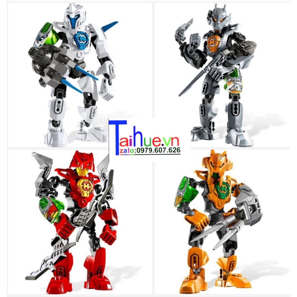 Lego đồ chơi lắp ráp mô hình ninja, rồng, robot hero cao câp