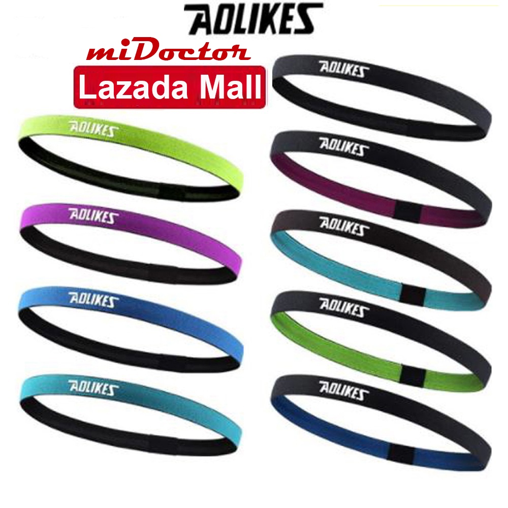 Băng Đô Thể Thao Nam Nữ Chặn Mồ Hôi Trán Headband - Hàng Chính Hãng AOLIKES