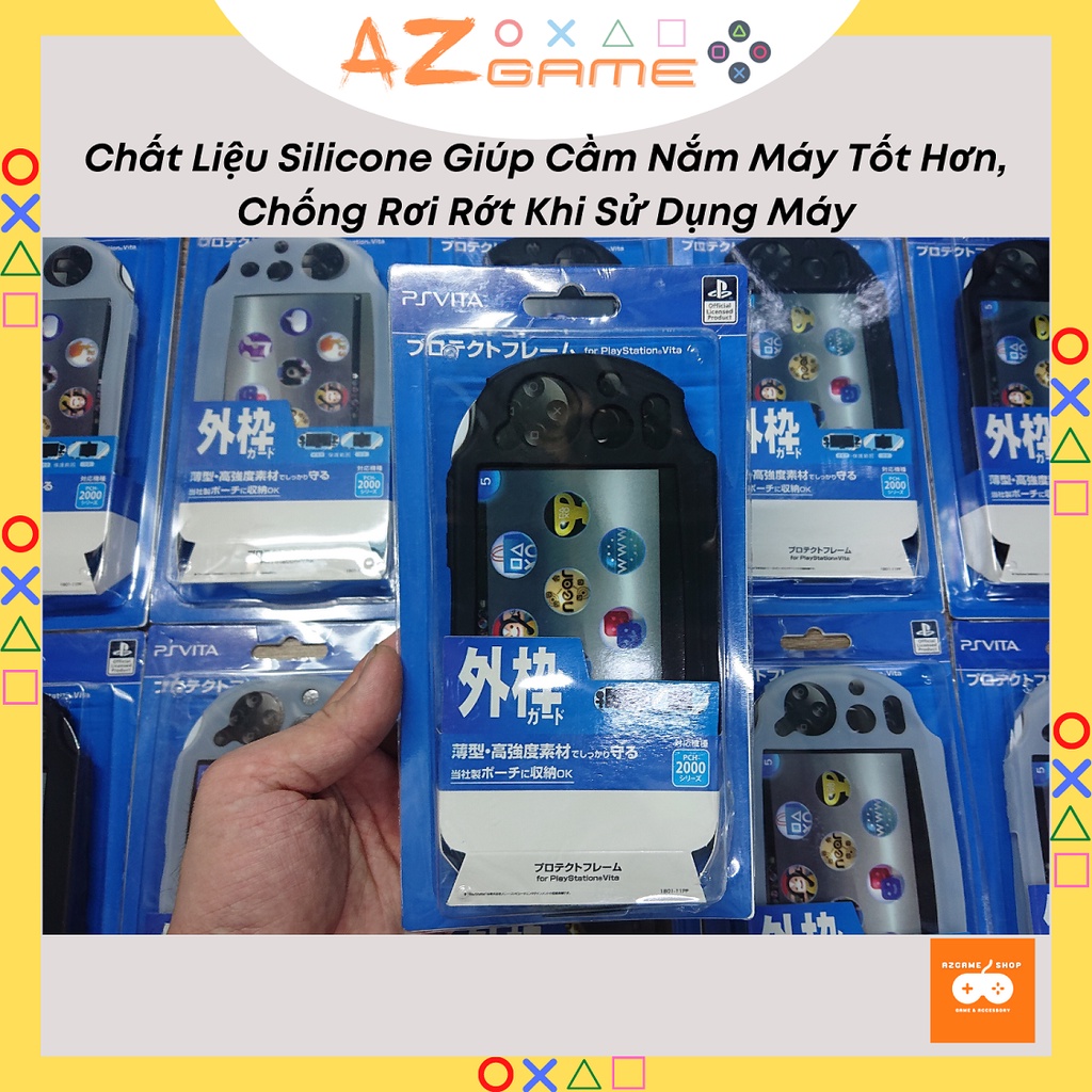 Ốp Silicon Dẻo Cho PS Vita 2000 Chính Hãng