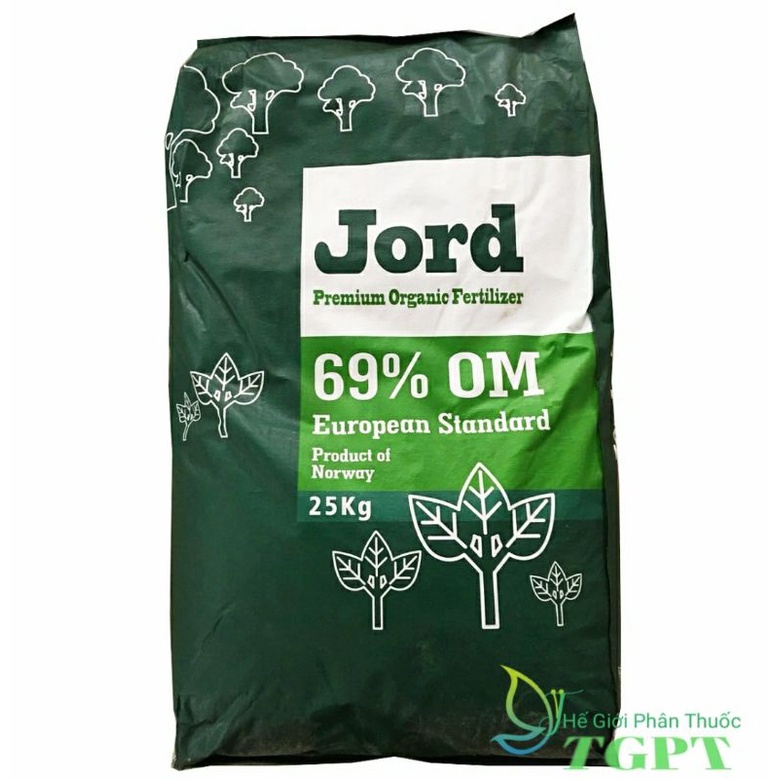 Phân Hữu Cơ Tan Chậm Jord - Nauy Bao 25kg