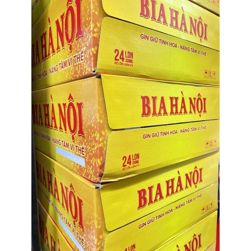 Thùng 24lon bia Hà Nội 330ml