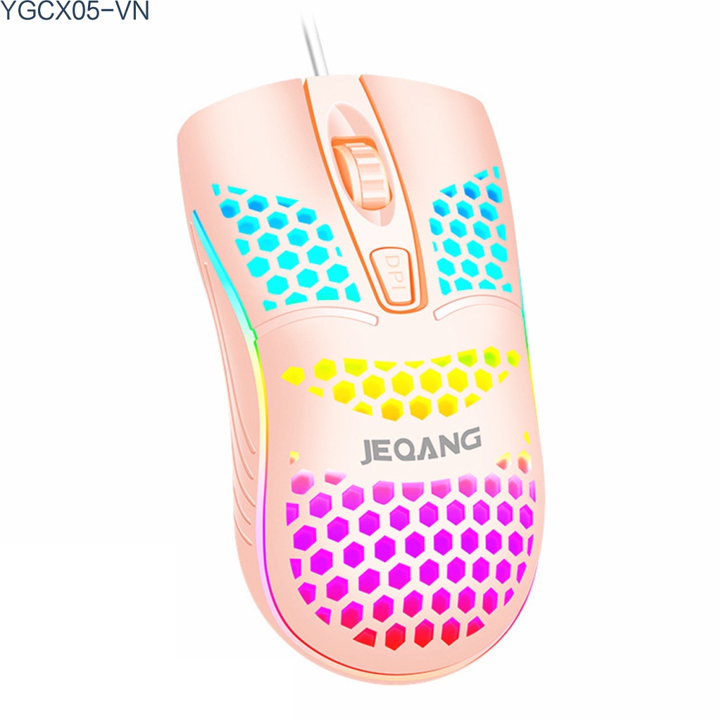 Chuột Chơi Game Jeqang G-102 Siêu Nhẹ Có Dây Và Đèn Led | BigBuy360 - bigbuy360.vn