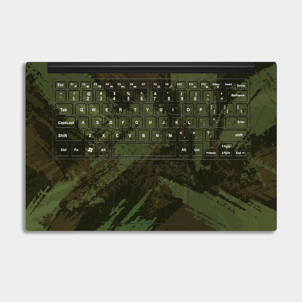 Skin Dán Laptop - Mẫu Camo Mã KS 002 - Tấm Dán Laptop Dành Cho Mọi Loại Máy - Bảo Vệ Máy, Chống Xước, Chống Vân Tay,...