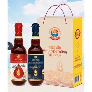 [COMBO] Cặp Nước mắm cốt nhĩ Việt Nhĩ KHÔNG CHẤT BẢO QUẢN 55% & 65% độ đạm