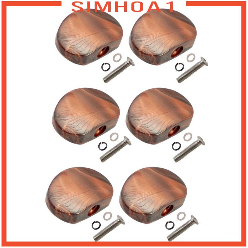 Set 6 Núm Vặn Điều Chỉnh Dây Đàn Guitar Bằng Nhựa Simhoa1