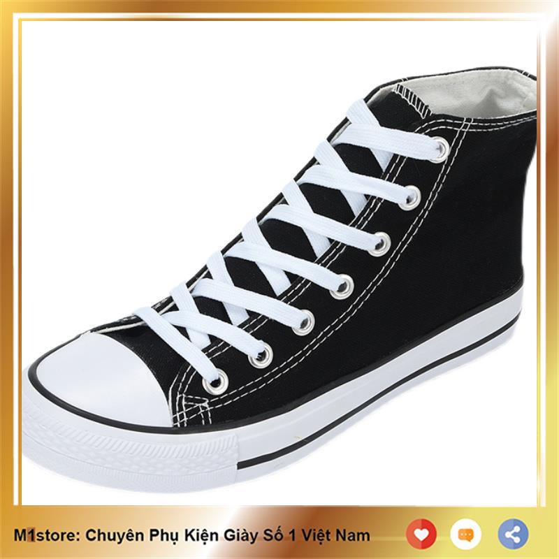 Giày Thể Thao canvas Cổ Cao Màu Đen Cá Tính Cho Nam size 47 plus size 48 44 45 plus size 46