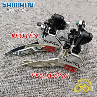 Sang đĩa (Sang đề trước) xe đạp SHIMANO TOURNEY FD TY300 - Hàng chính Hãng