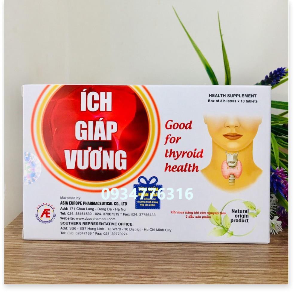 ✅ Viên Uống Ích Giáp Vương Hỗ Trợ Tuyến Giáp