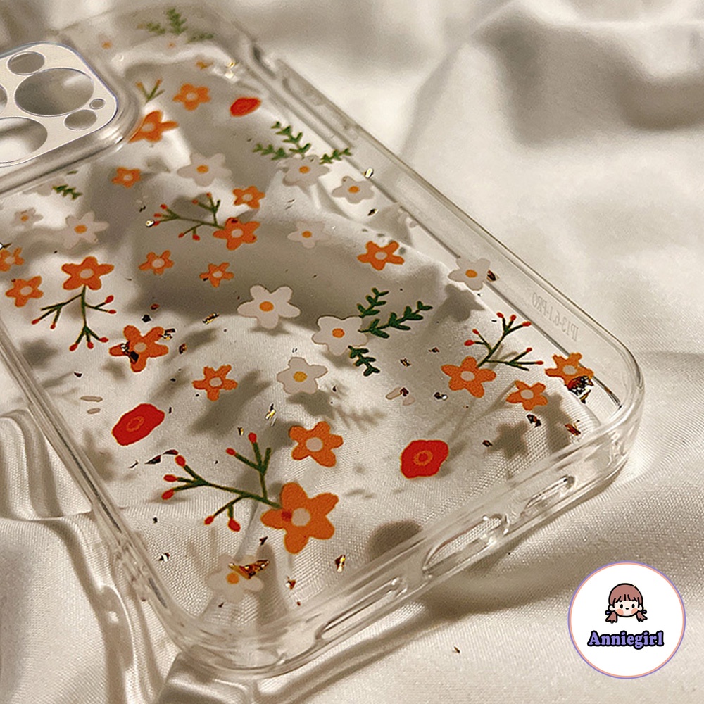 Ốp Điện Thoại TPU Mềm Siêu Mỏng Hình Hoa Kiểu Retro Cho IPhone 14 1312 11 Pro Max X XR 8 7 Plus