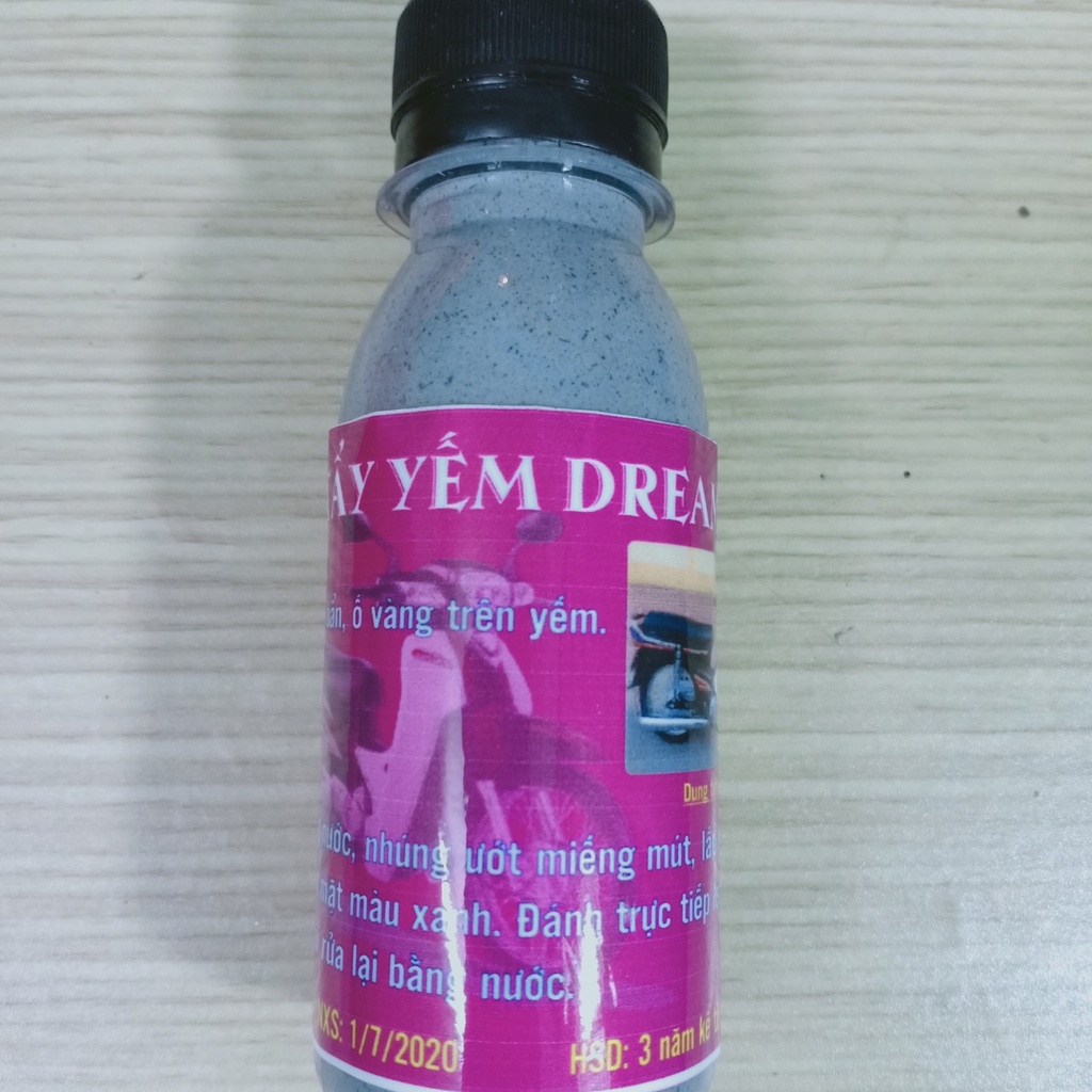 Lọ tẩy trắng nhựa xe dream