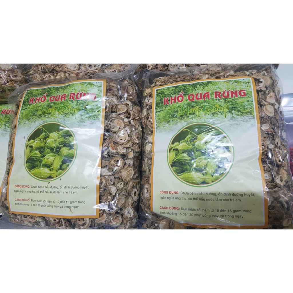 Khổ qua rừng sấy khô 500g, mướp đắng rừng, trà khổ qua rừng, thanh nhiệt, mát gan, huyết áp cao