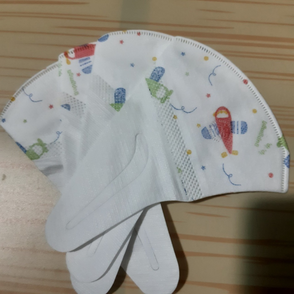 [CHO BÉ 5-10 TUỔI ]Hộp 50 Chiếc Khẩu Trang 3D Kids Trẻ Em Mask Duy Quân Họa Tiết Y Tế Xuân Lai Công Nghệ Nhật Bản Bền