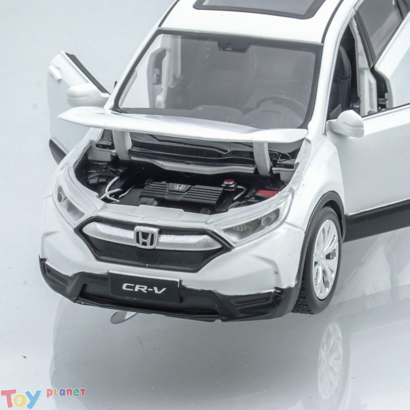 Mô Hình Xe Honda CRV Trắng DCT 1:32