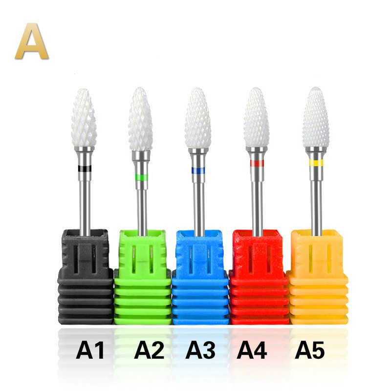 Đầu Mài Sứ Dũa Phá Móng Tay Tiện Lợi