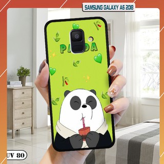 Ốp Samsung Galaxy A6 2018 - lưng nhám viền dẻo ngộ nghĩnh