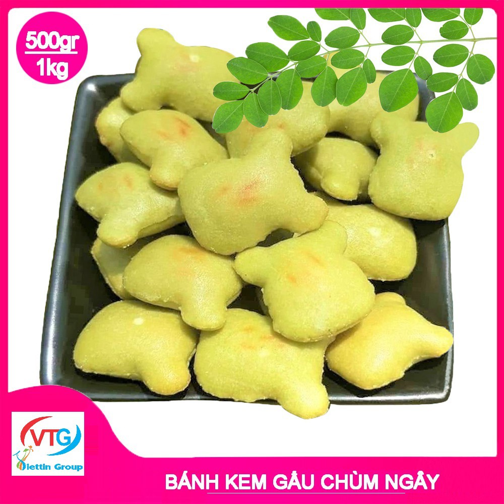 500Gr Bánh Gấu Chùm Ngây Nhân Kem | BigBuy360 - bigbuy360.vn