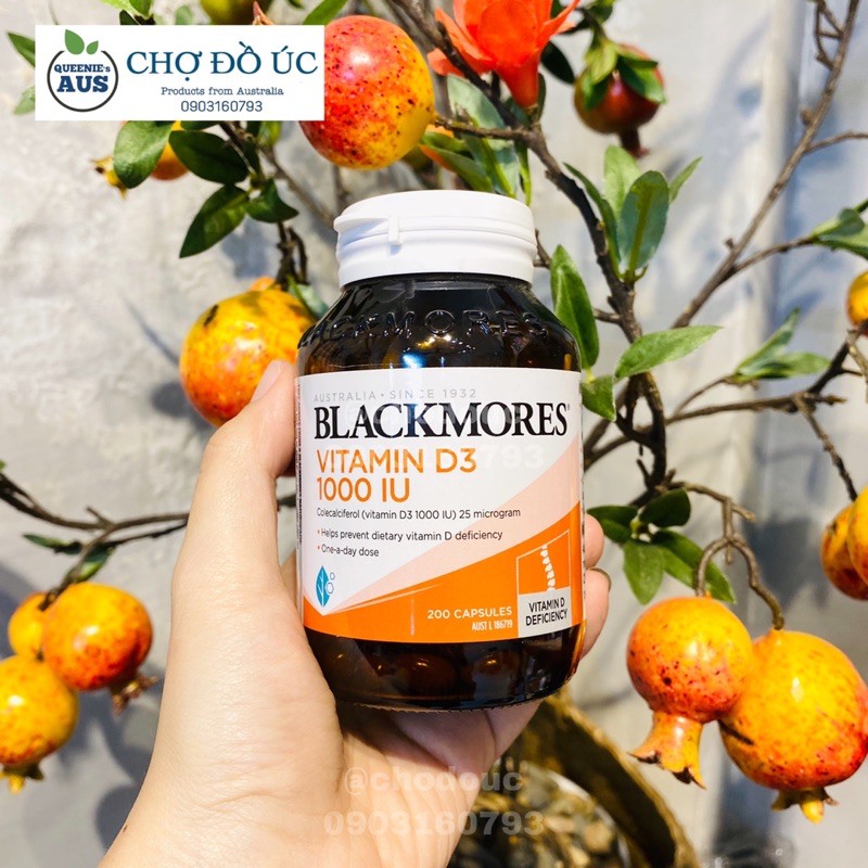 Viên BLACKMORES Vitamin D3 1000IU - nhập Úc 🇦🇺 | BigBuy360 - bigbuy360.vn