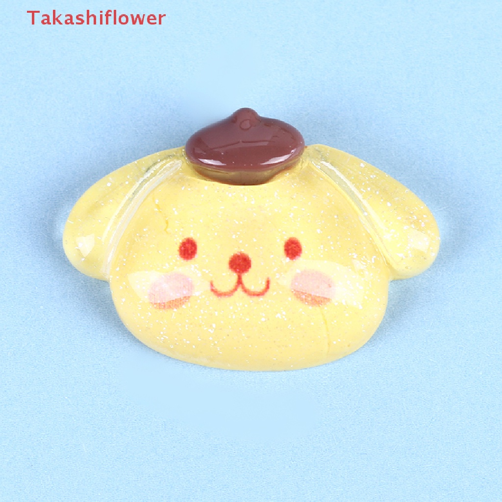 Set 10 Phụ Kiện Trang Trí Điện Thoại / Tủ Lạnh Hình Nhân Vật Anime Sanrio DIY