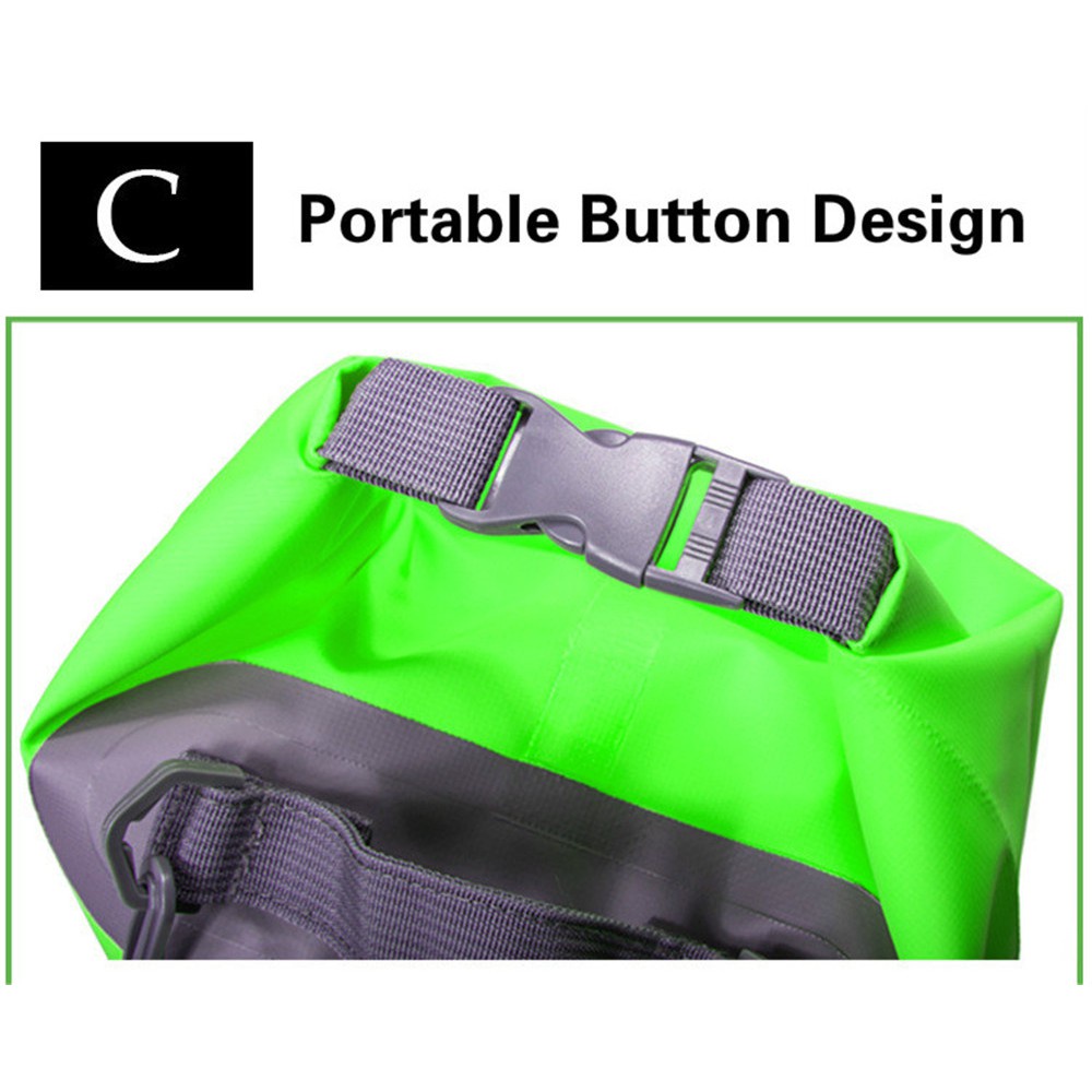 Túi Đựng Đồ Đi Bơi Bằng Nhựa PVC Chống Thấm Nước 5L/10L/15L/20L 30L