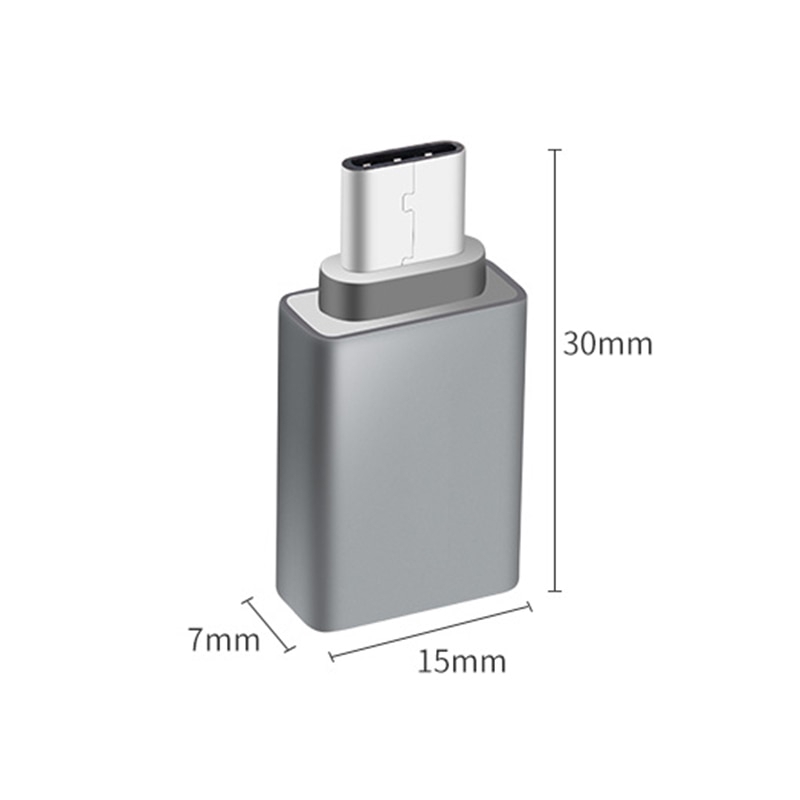Đầu Cắm Chuyển Đổi Từ Type C Mini Sang USB 3.0 OTG USB C