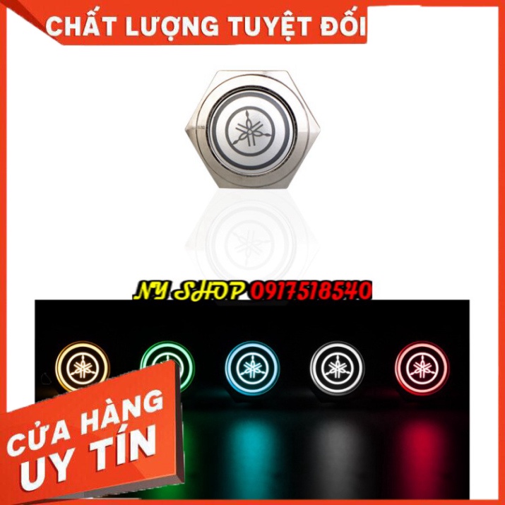 CÔNG TẮC LED LOGO  TẶNG KÈM JACK CẮM Sản Phẩm Chuẩn Như Hình