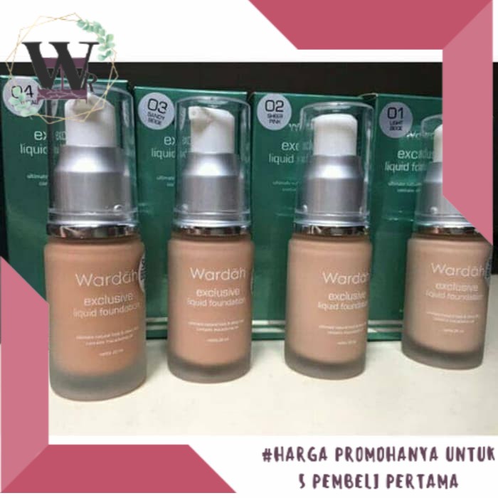 (hàng Mới Về) Kem Nền Dạng Lỏng Wardah