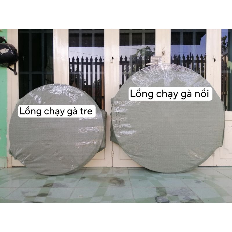 Long chay tap luc ga choi