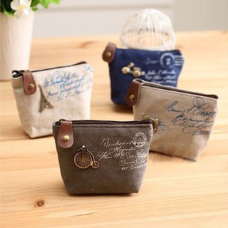 💰😘Túi đựng tiền mini chất vải canvas cao cấp💕