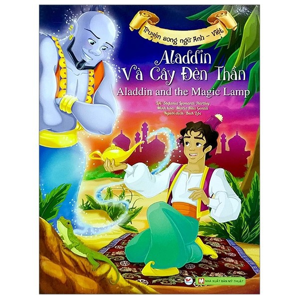 Sách Truyện Song Ngữ Anh Việt: Aladdin Và Cây Đèn Thần