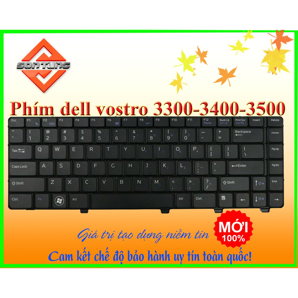 Bàn Phím Laptop Dell Vostro 3300 3400 3500 | WebRaoVat - webraovat.net.vn