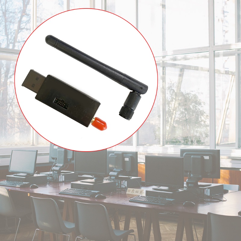 Usb Dongle Zigbee Sniffer 802.15.4 Protocol Analyzer Cc2531 Kèm Ăng Ten