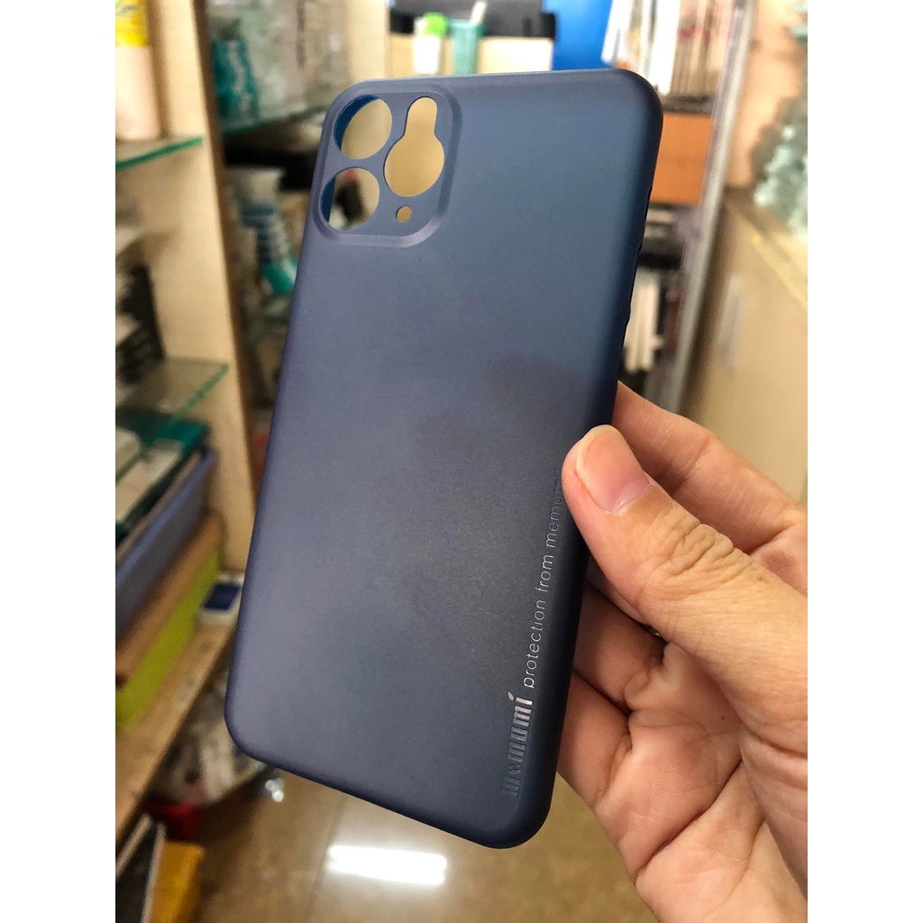 Ốp Lưng iPhone 11 Pro Hiệu Memumi Mỏng Dạng Nhám Mờ Cao Cấp