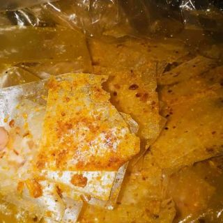 HỎA TỐC]_ Cực ngon, CHÍNH GỐC LONG AN_ BÁNH TRÁNG TỎI - zip 100gram