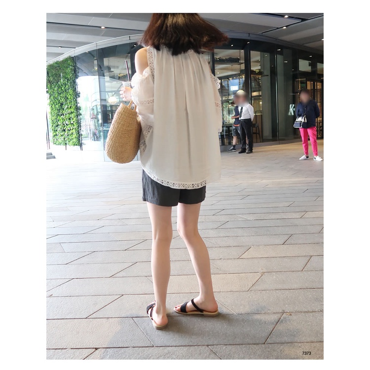 Quần Sooc Bầu Đũi Mát Q320