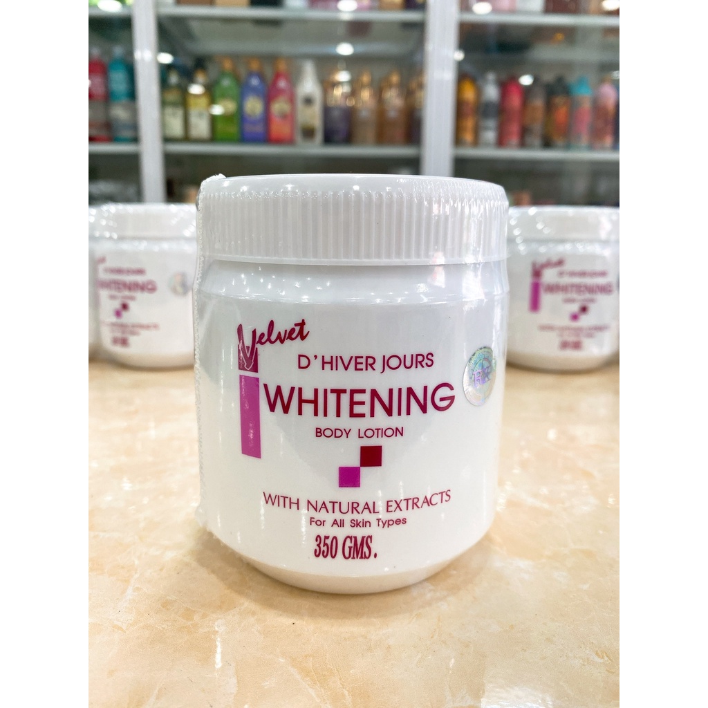 Kem Dưỡng Trắng Da Body Lotion Velvet Whitening Thái Lan 350g