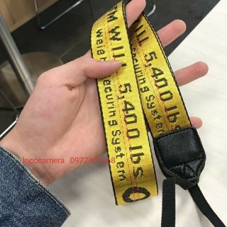 Dây đeo máy ảnh thời trang OFF WHITE