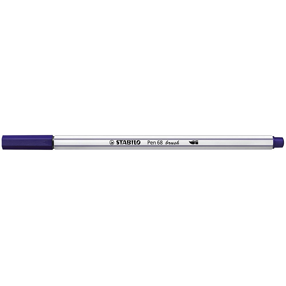 Bút Lông Stabilo brush XANH ĐEN PN68BR-22