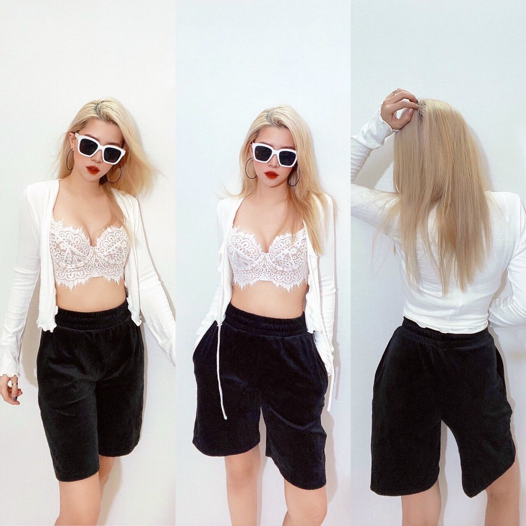 Quần ngố thun nhung dày dặn, hàng xịn đẹp