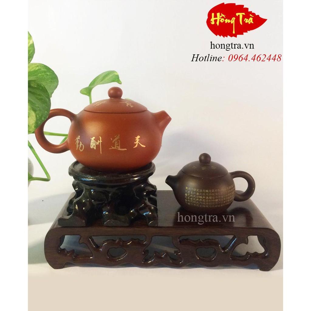 ấm tử sa tây thi mini