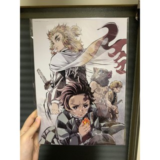 (70) Bìa ảnh film KIMETSU NO YAIBA - ver 4 RENGOKU và TANJIRO