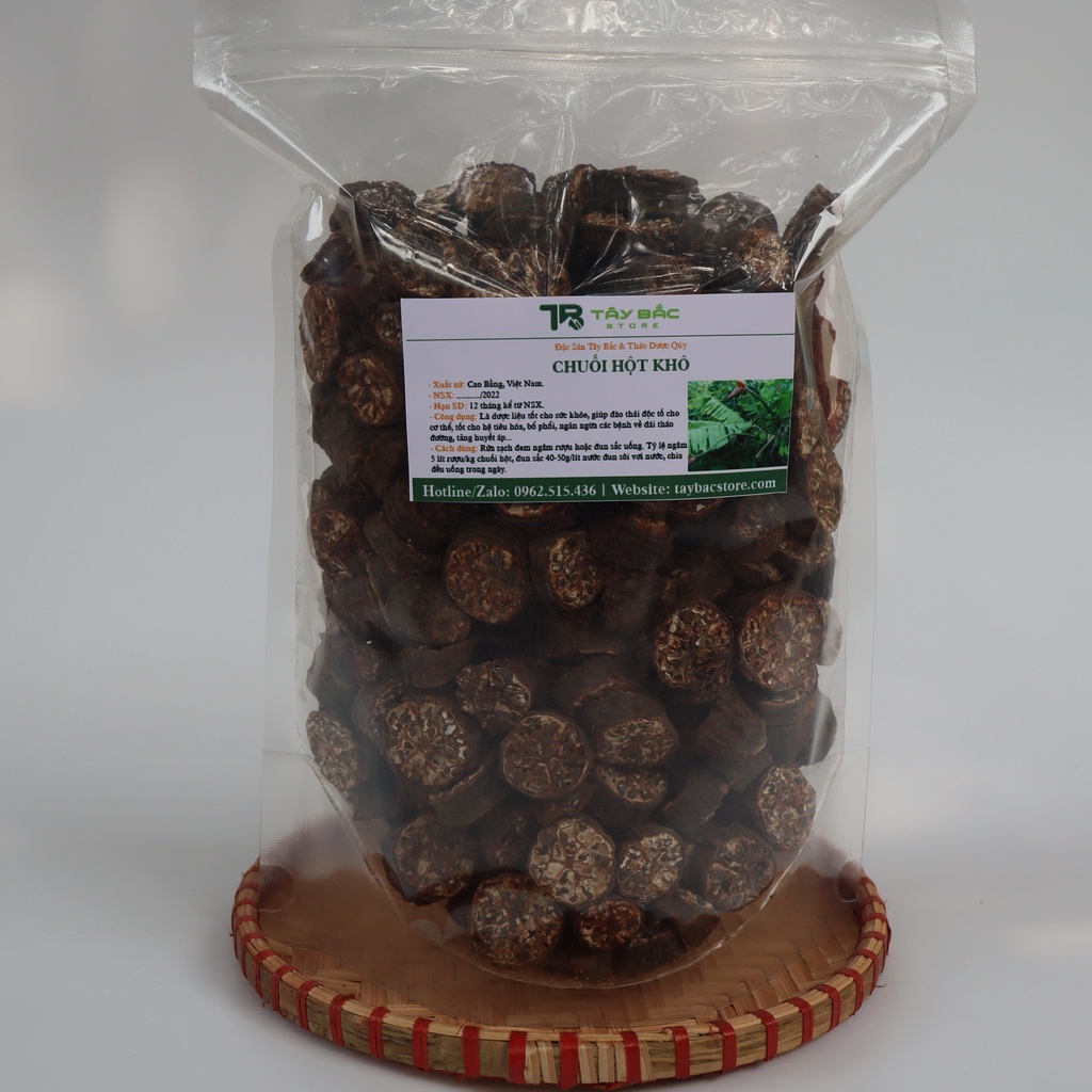 Chuối Hột Rừng Ngâm Rượu Túi 1 Kg Chuối Chín Phơi Khô Quả Nhỏ Hột Nhiều