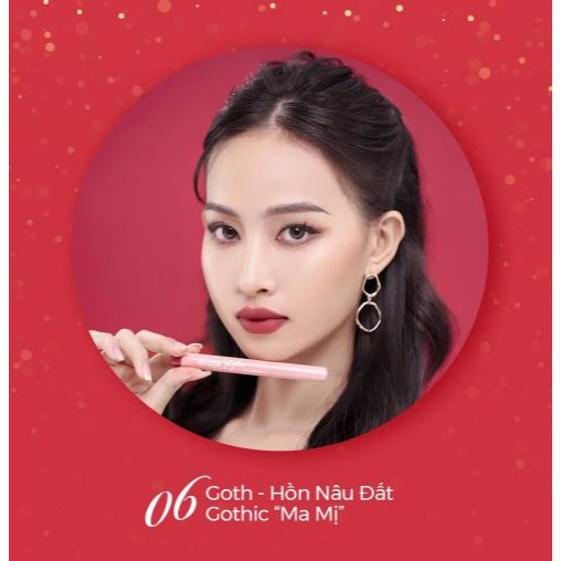 Son Bút Chì Mịn Lì, Lên Màu Chuẩn, Lâu Trôi Silkygirl Matte Styler Slim Lipcolor 1.4g