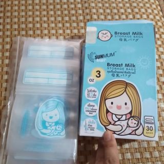 Túi trữ sữa Sunmum 125ml 30 cái