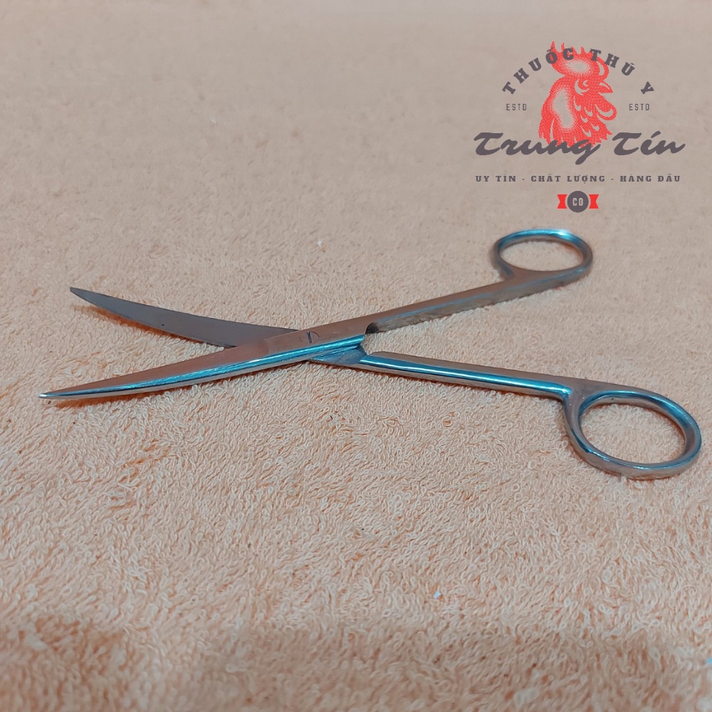 Kéo cong 16cm - cắt lông , cắt tích dành cho gà đá  hàng nhập pakistan