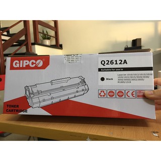 Hộp Mực In HP 12A GIPCO Q2612A - Hàng Chính Hãng