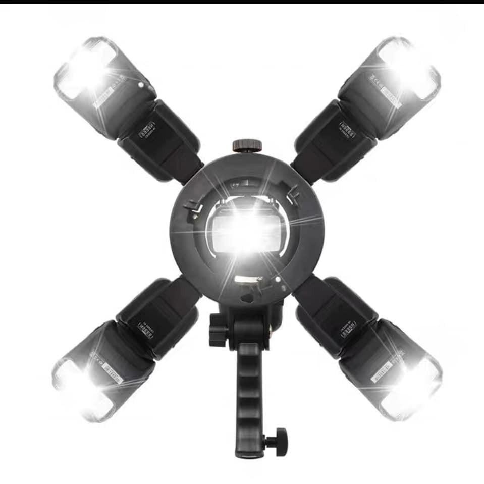 Gá đèn flash đa năng godox ngàm Bowen